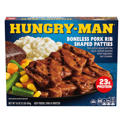 Boneless Pork Rib Shaped Patties